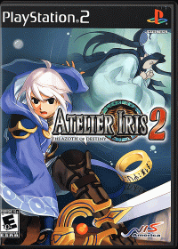Atelier Iris 2 the Azoth of Destiny Playstation 2 US box art